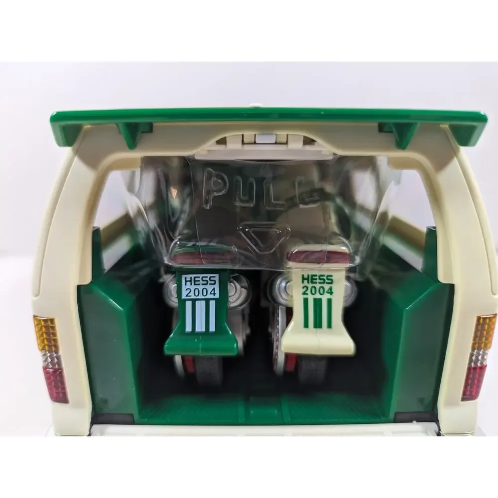 Hess Truck 40th Anniversary 2004 SUV and Motorcycles New In Box No Batteries